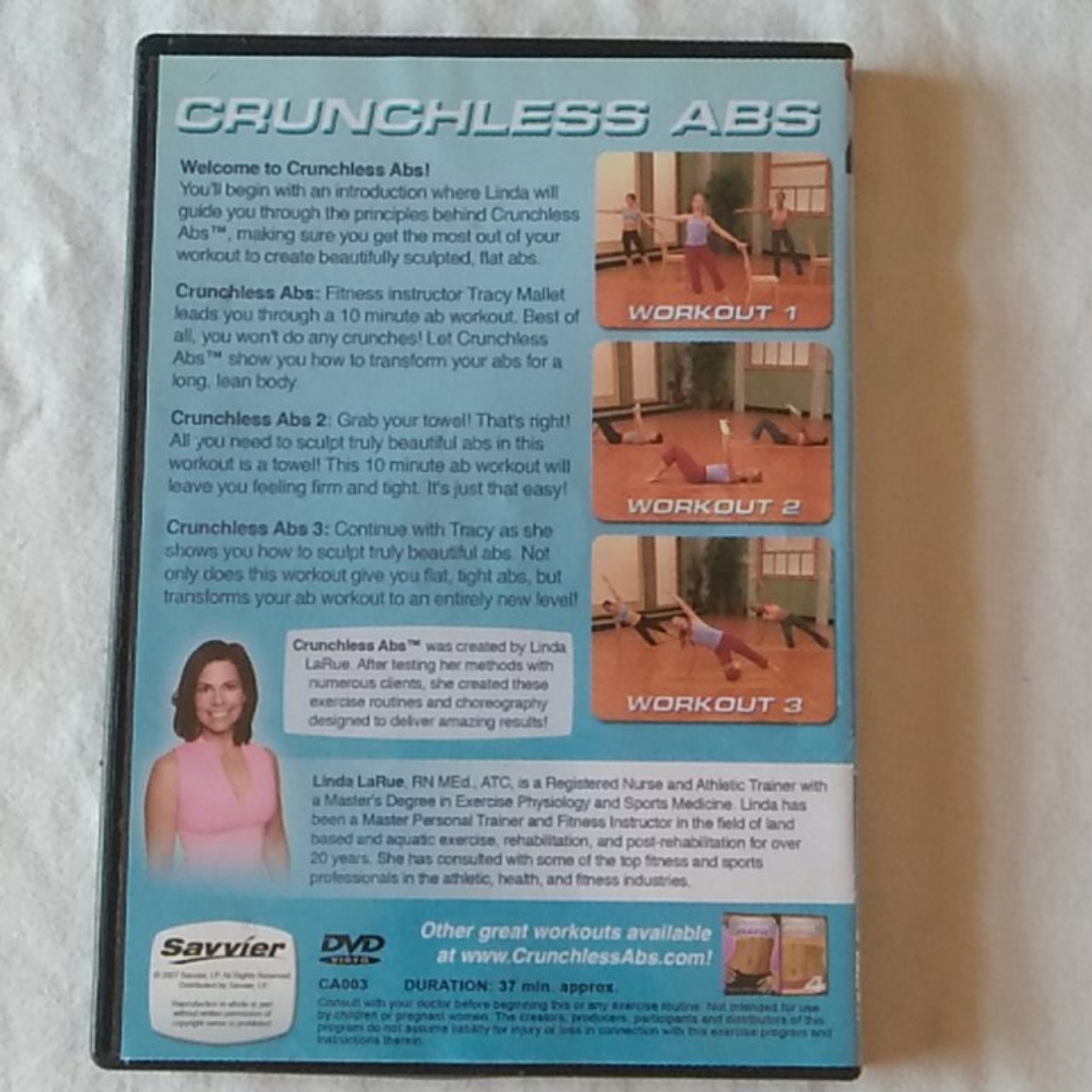 Crunchless Abs DVD - Picture 2 of 2
